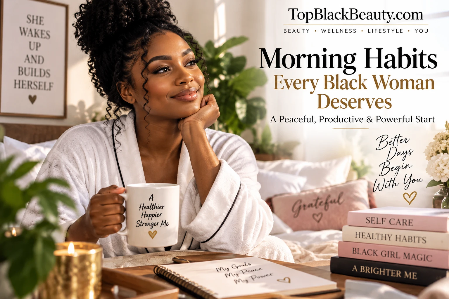Morning Habits Every Black Woman Deserves: A Peaceful, Productive & Powerful Start