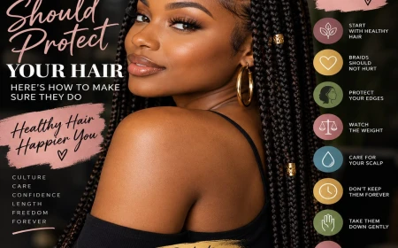 10 Box-Braid Rules That Can Help Save Your Hair—and Your Edges